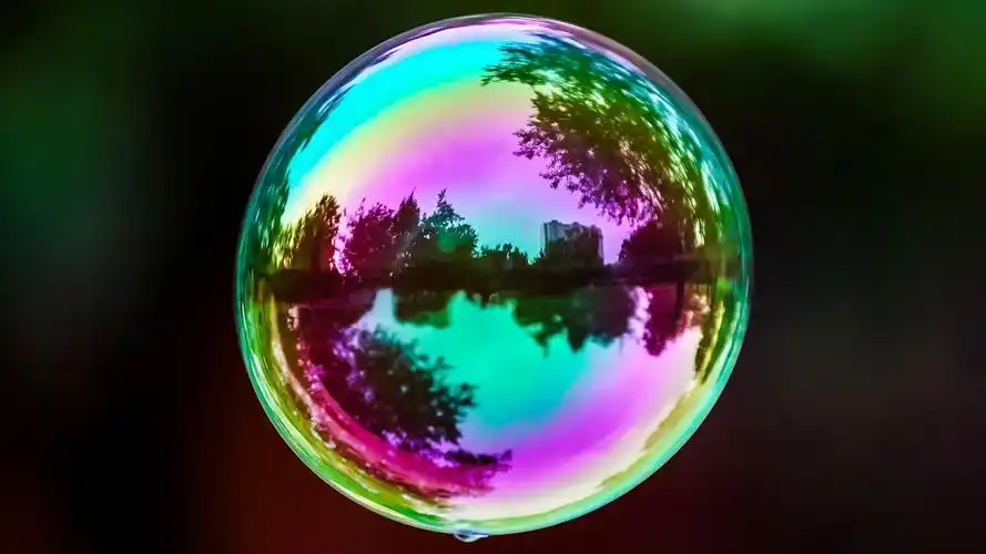 好看的彩色泡泡