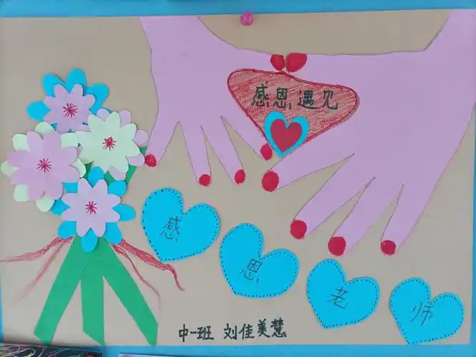 中一班感恩节主题活动