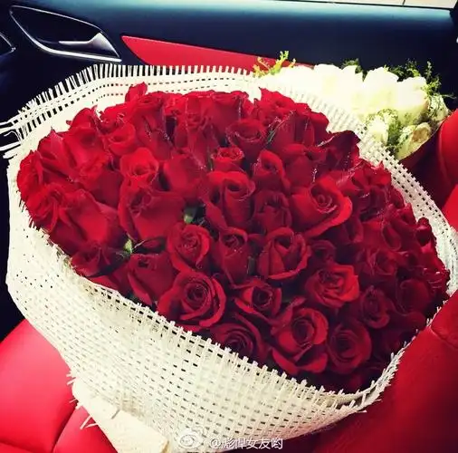 玫瑰,一大束,等谁送!