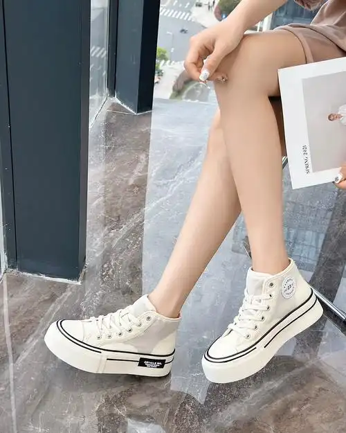 2023春款厚底网鞋女鞋透气网面鞋百搭鞋韩版