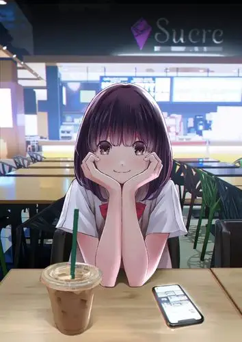 安静的少女又在想些什么少女托腮特辑