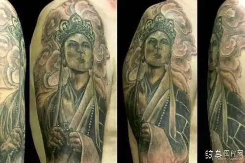 唐僧纹身图案及手稿吃苦受难终取真经