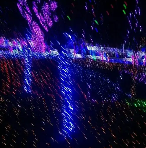 眉山水天花月梦幻灯光照