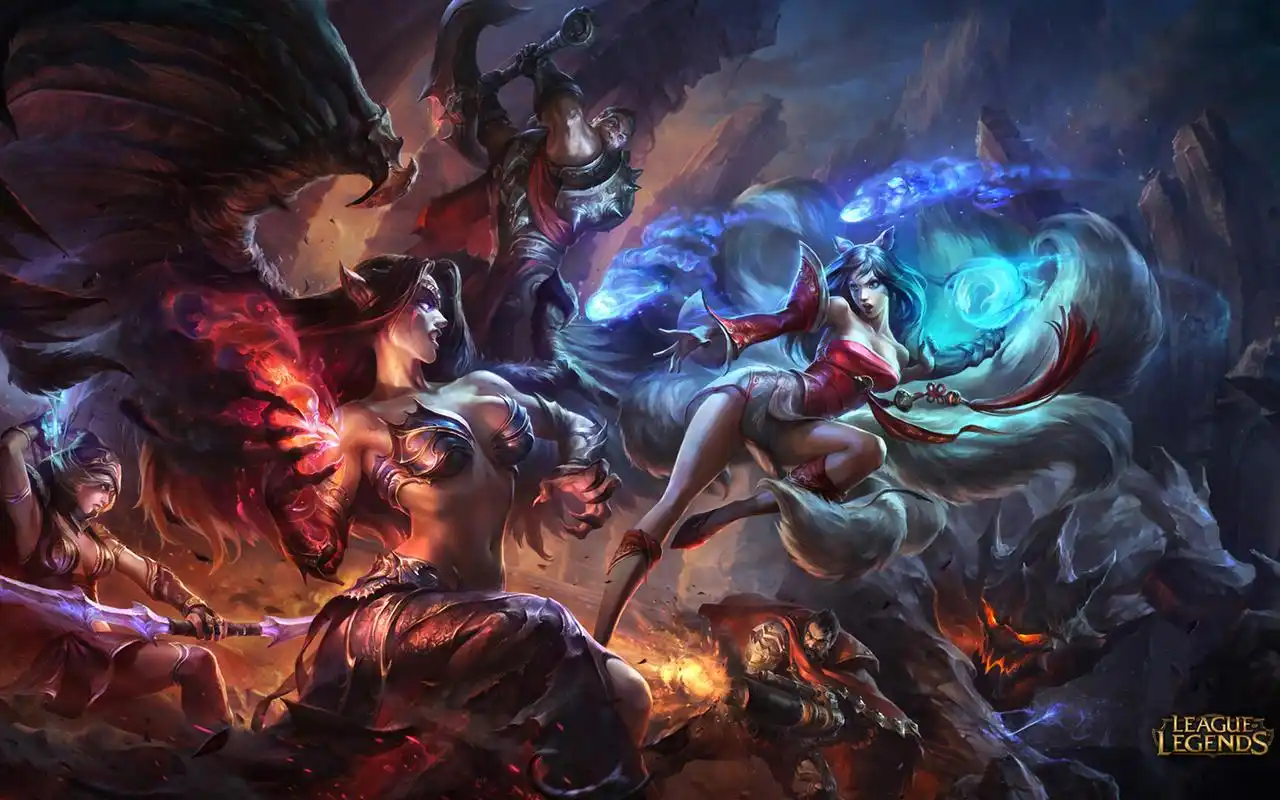 lol《英雄联盟》英雄人物原画精美高清壁纸