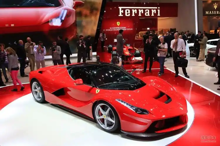 法拉利laferrari日内瓦车展实拍