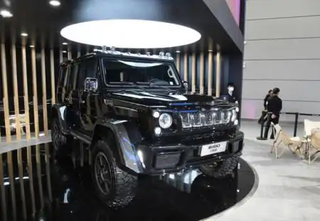 2021广州车展:北京越野bj80的门桥版正式亮相