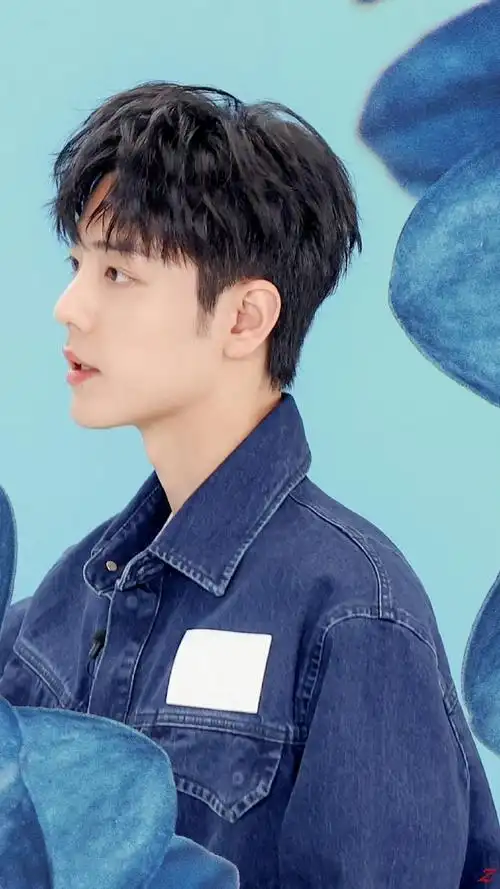 肖战##肖战纯白u领t恤##肖战壁纸