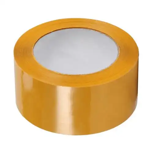 透明米黄色宽胶带快递打包装封口胶布大卷封箱胶带胶纸整箱|米黄 宽6