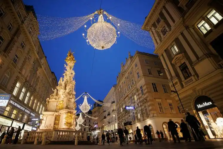奥地利维也纳夜景