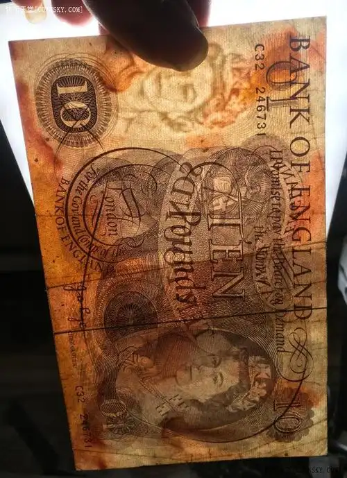 五六十年代10英镑一张