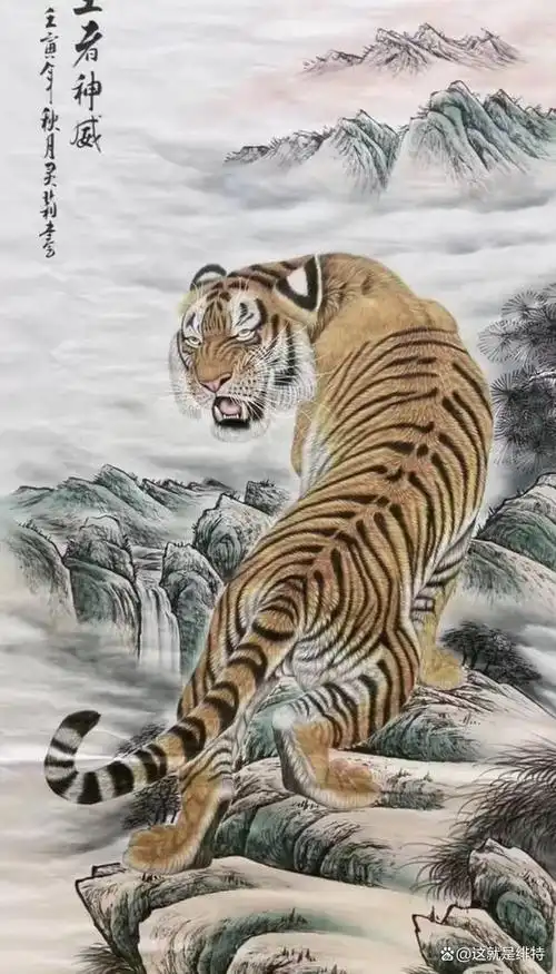 画家李灵莉——家族画虎传承人,当代实力画虎名家