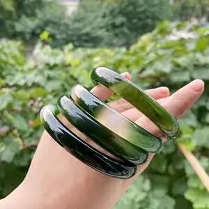 水草玛瑙贵妃手镯