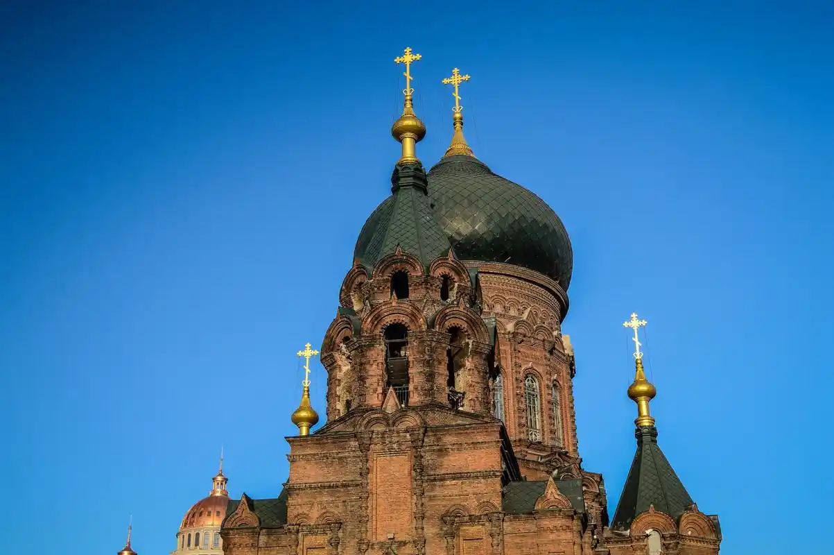 哈尔滨有一座著名的建筑,它就是圣索菲亚大教堂98!