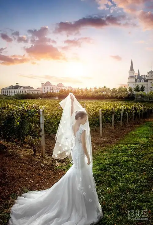 《爱斐堡-葡萄园》欧式大气城堡 森系自然婚纱照