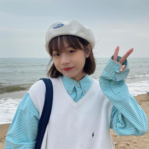 帽子更新时间:2022年03月02日2021日系新款棉麻透气贝雷帽子女夏季