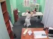 teen got massage and big cock in office