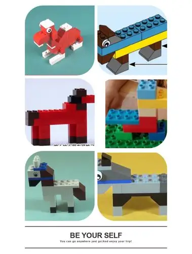 【乐高拼搭课堂】——可爱的小马,驾驾驾