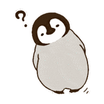 表情| 可爱灰色小企鹅表情包