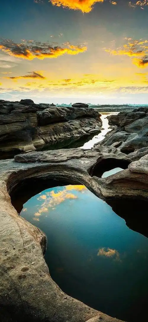 大自然之美,山水如画的四季风景