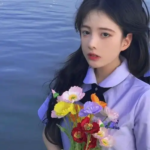 清凉夏日女生头像