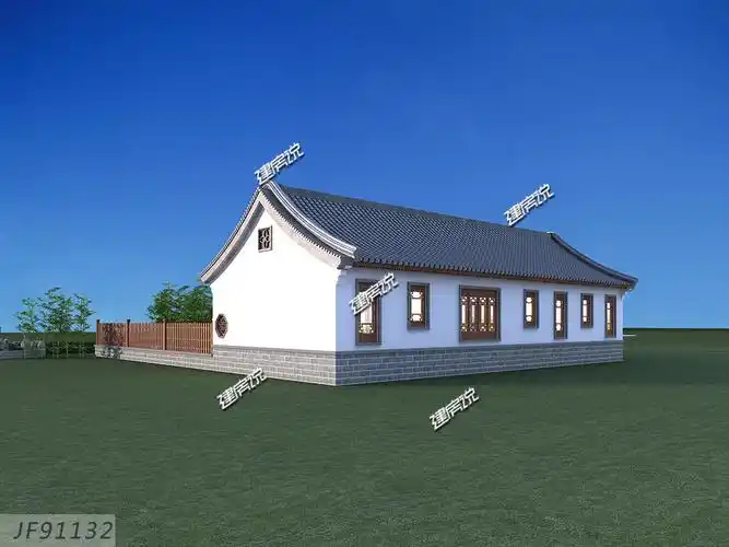 户型风水最好的房子图一层中式豪宅