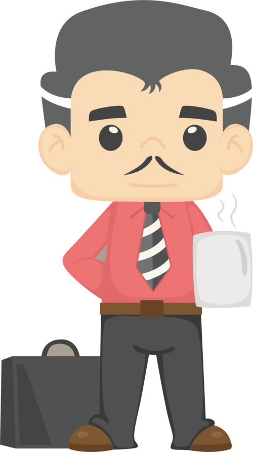 分享自己搜集整理抠图的scratch人物角色八字胡男生大女孩