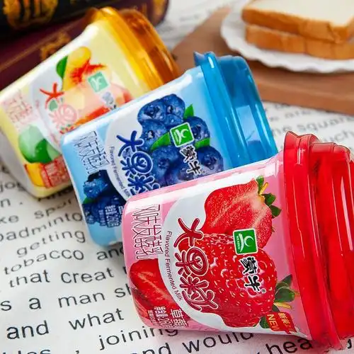 低温新鲜奶多口味可选家庭装营养早餐奶蒙牛大果粒酸奶260g杯装