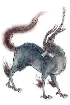 山海经-花瓣网|陪你做生活的设计师 | 鹿仙人-佳仙人__涂鸦王国插画