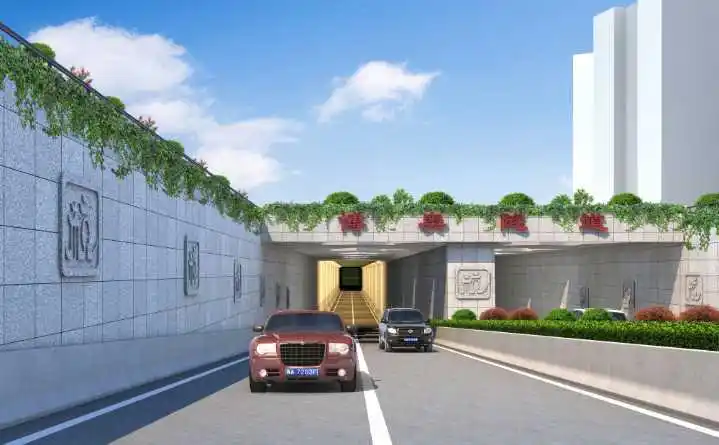 隧道出入口效果图