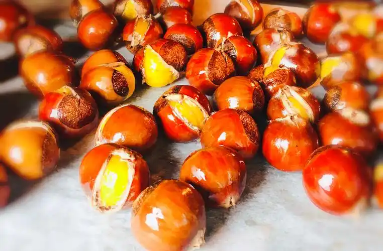 有秘诀的糖烤栗子