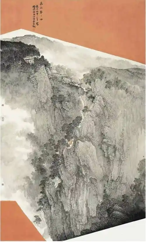 50岁詹艺在山水画界的逆袭