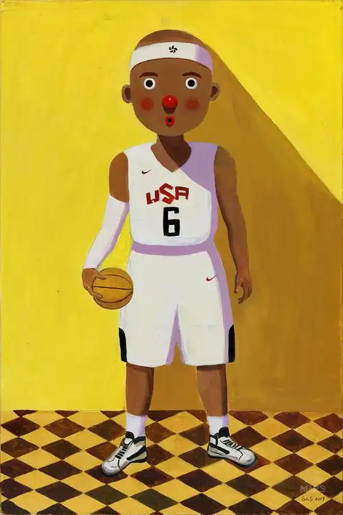 孙立沙美丽人生篮球詹姆斯