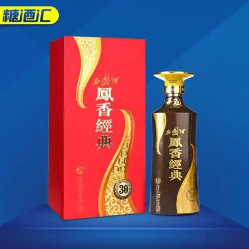 西凤酒52度30年凤香经典西凤白酒纯粮食特价正品白酒单瓶