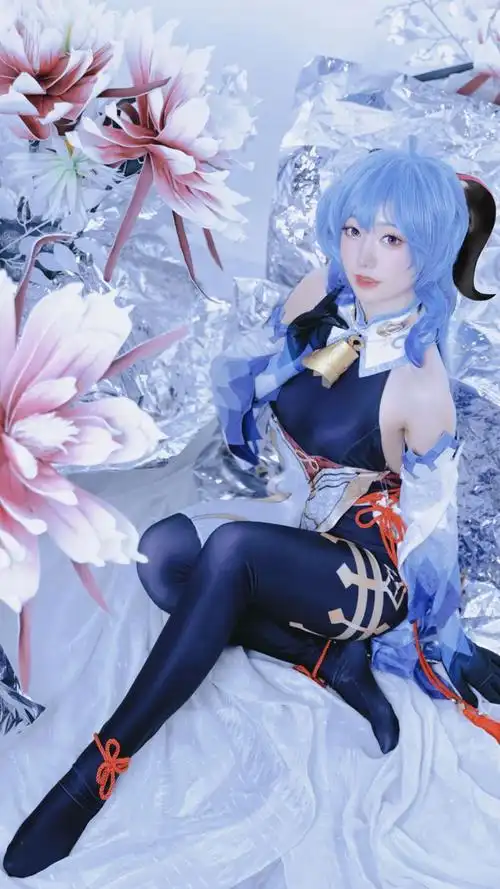 cos:原神甘雨循循守月cos正片@腿腿酱_网易订阅