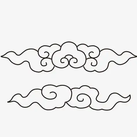 中国代表性元素儿童简笔画