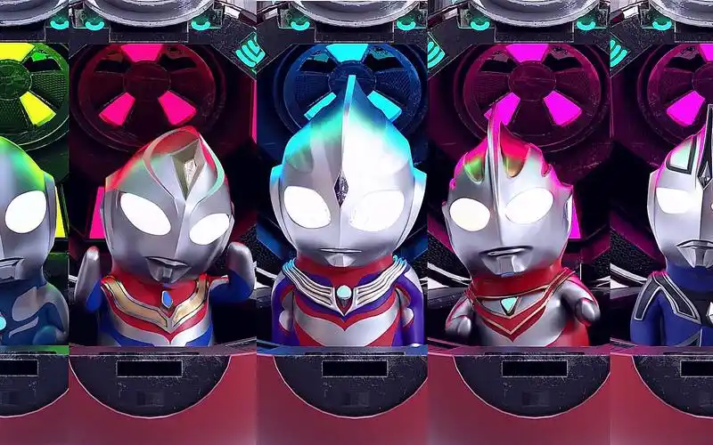 q版奥特曼扭蛋大集合!