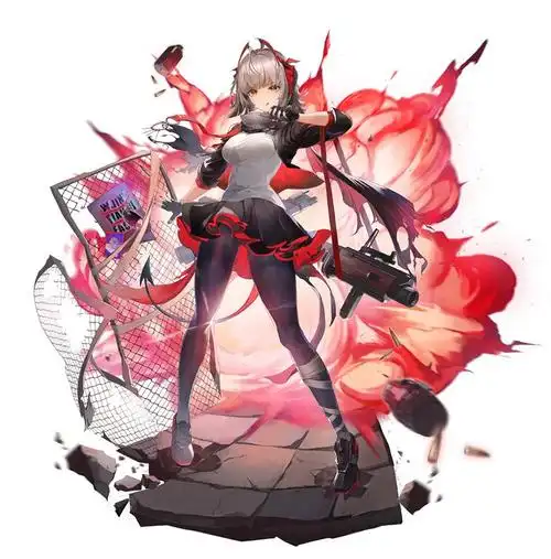 明日方舟银发小姐姐w的pixiv插画图片