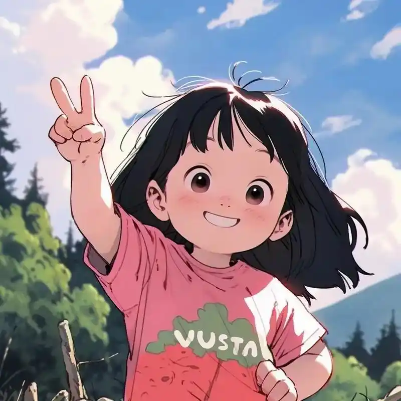 78share超可爱剪刀手情头