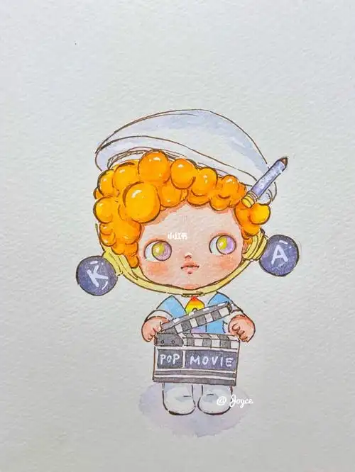 画一个泡泡玛特