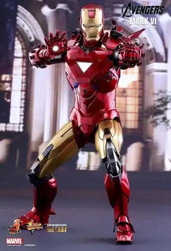 hottoys 《复仇者联盟》1/6 合金压铸 钢铁侠马克6(mark6)