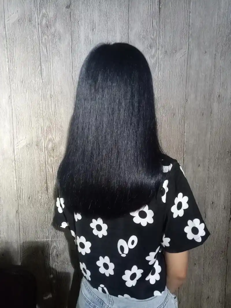 原创作品 #网红潮色染发 #染发 低调又奢华的蓝黑色 - 抖音