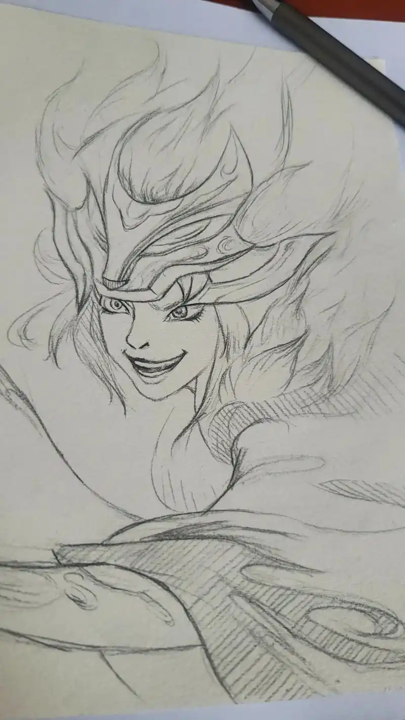 你们会喜欢玄策吗?#手绘 #上热门 #百里玄策 #王者荣耀 - 抖音