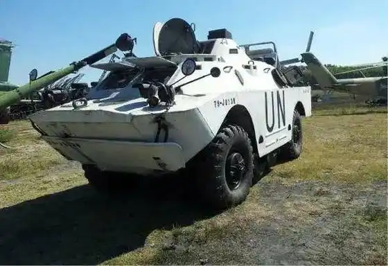 俄罗斯brdm-2两栖装甲车