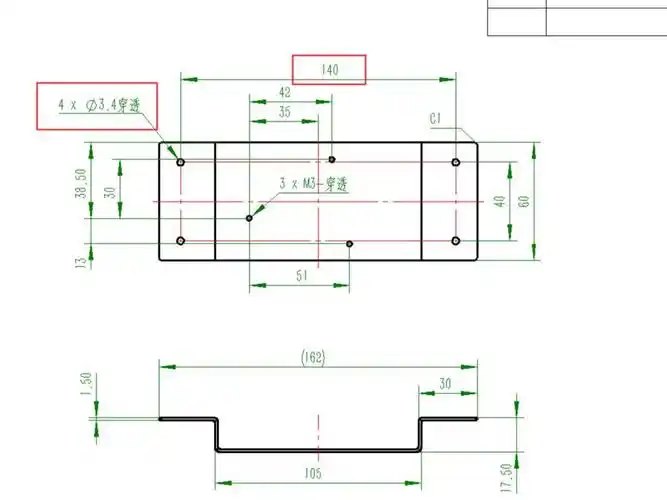 钣金折弯连接孔受折弯工艺影响,应做腰孔余量设计