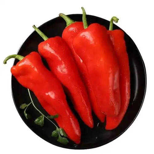 带箱10斤包邮新鲜红尖椒红角椒泡椒灯笼椒剁椒辣椒酱现货批发社区