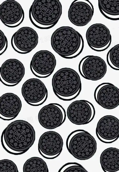 奥利奥简笔画带颜色