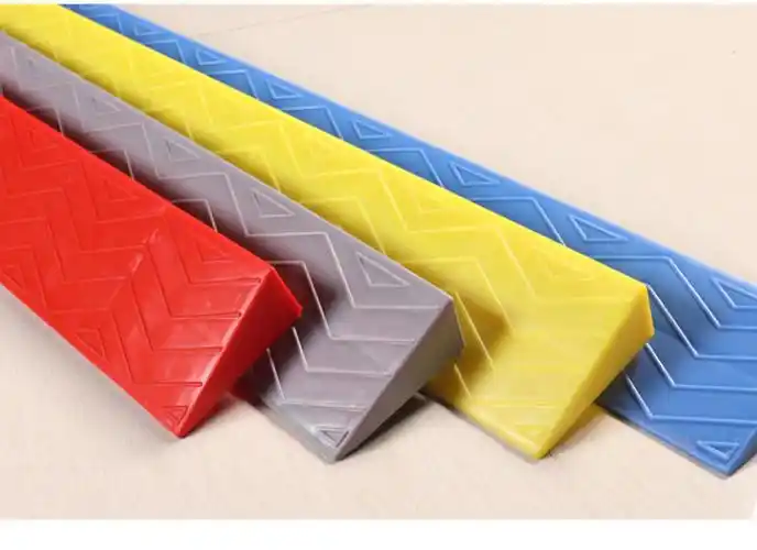 门口门槛台阶斜坡垫家用斜坡板扫地机器人爬坡垫室内门坎塑料防滑定制