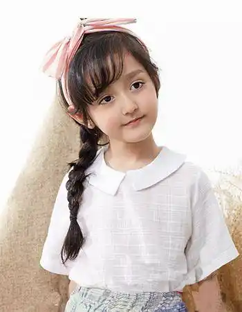 让三原色去shi吧,七款儿童编发发型,让你的宝贝可爱健康成长!