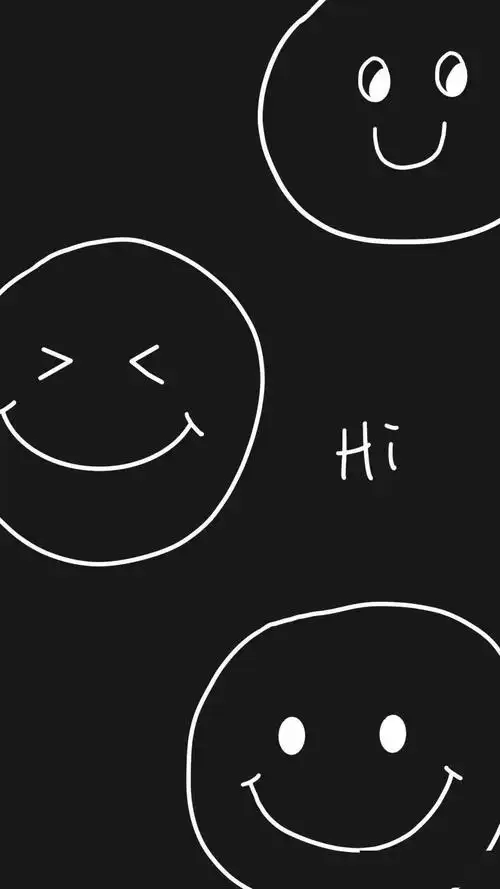 壁纸是好看的黑色系壁纸呀