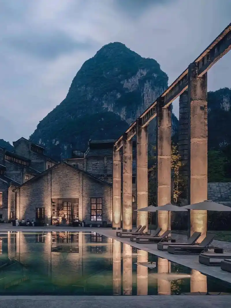 阳朔糖舍度假酒店.#旅行推荐官 #被群山环抱的村落是世外桃源 - 抖音